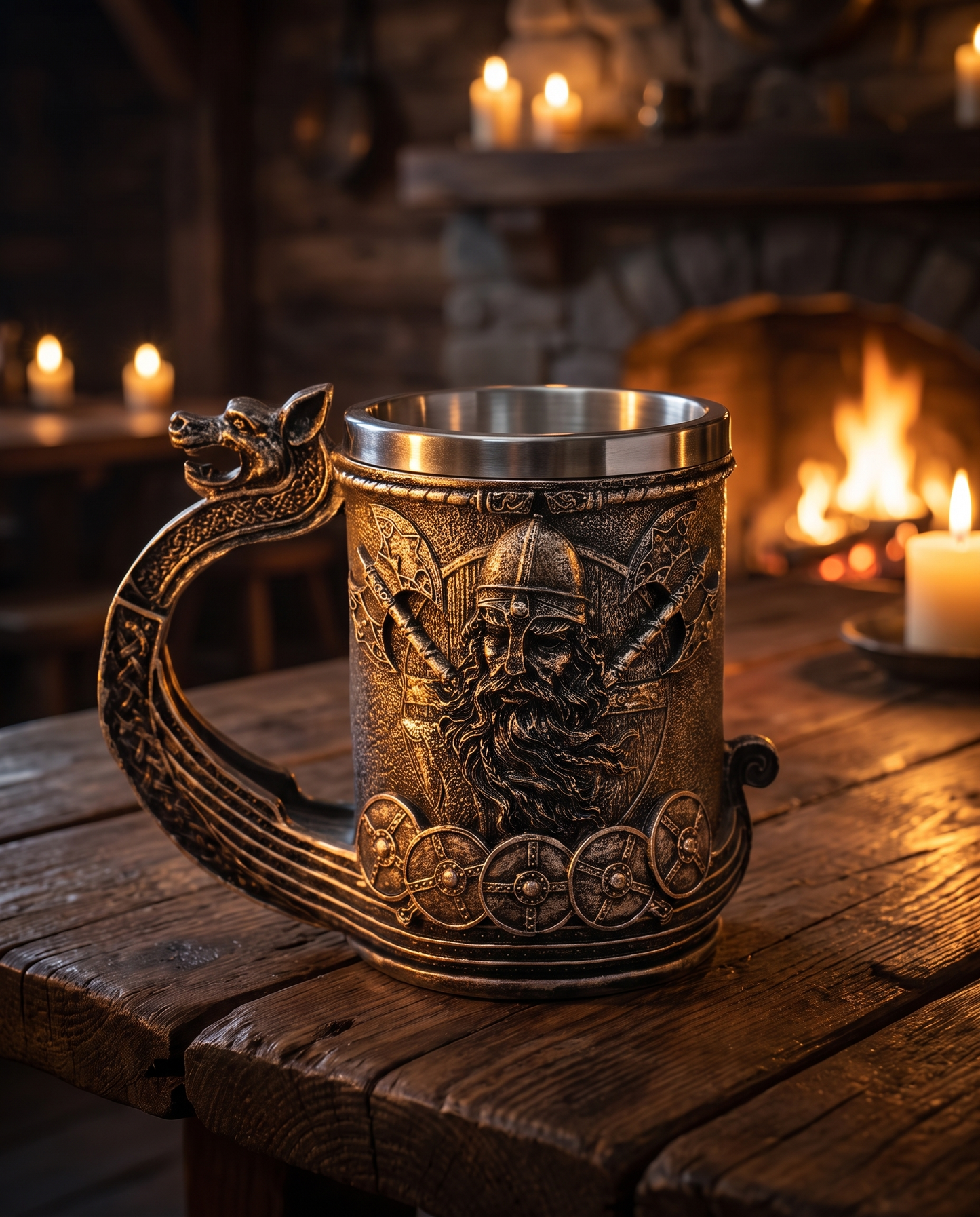 Viking Drakkar Tankard