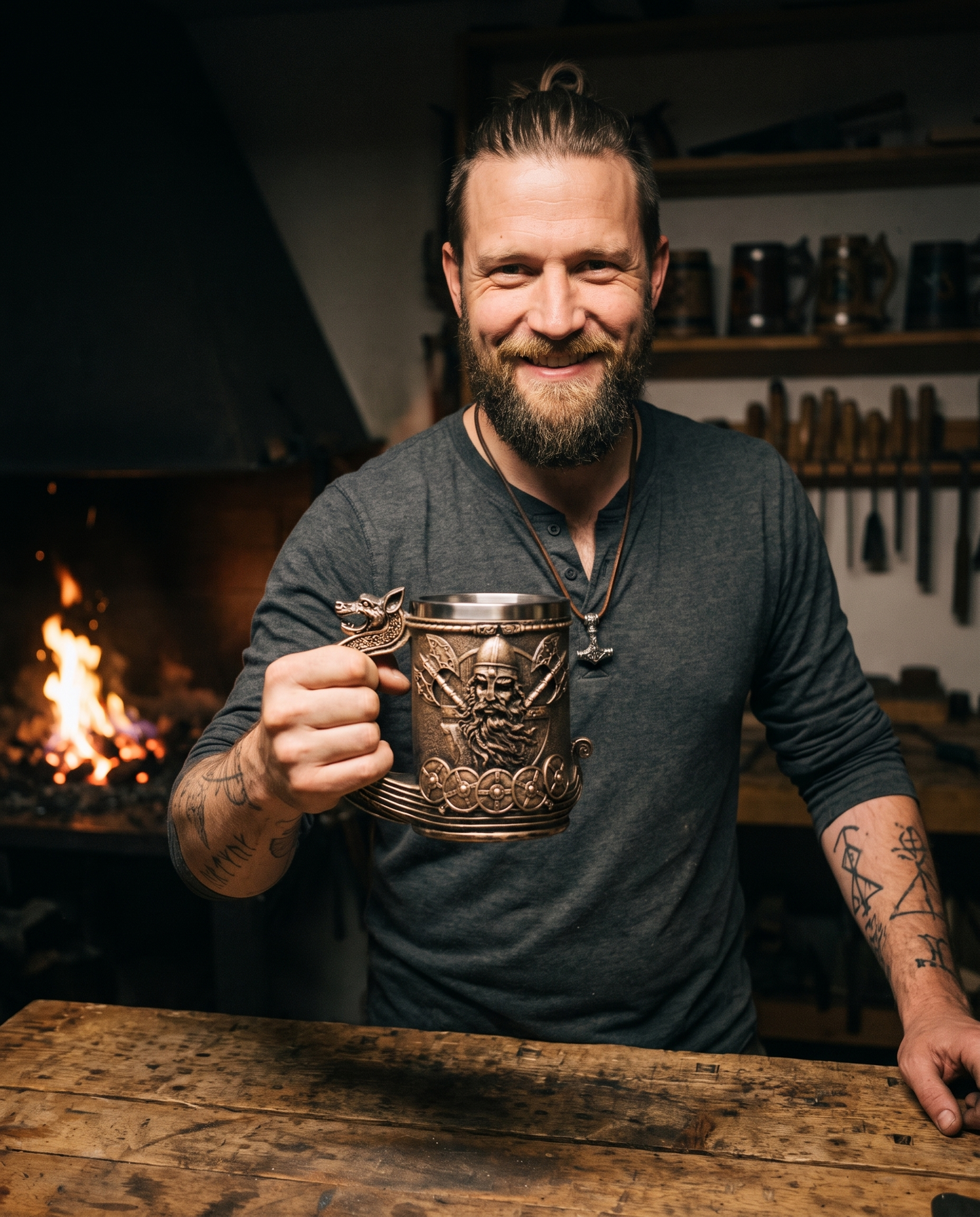Viking Drakkar Tankard